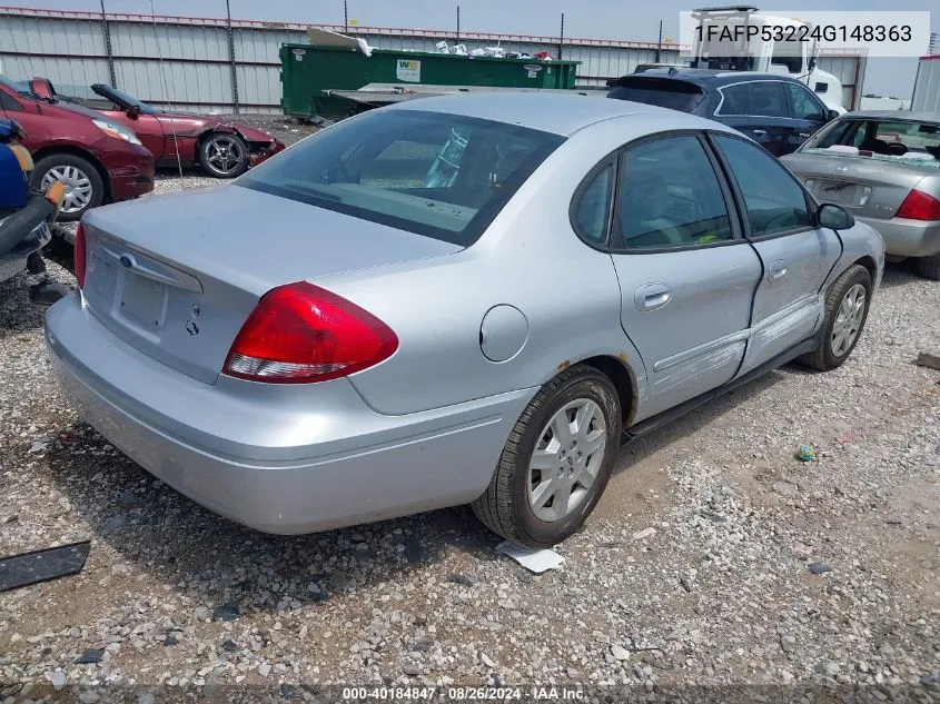 1FAFP53224G148363 2004 Ford Taurus Se