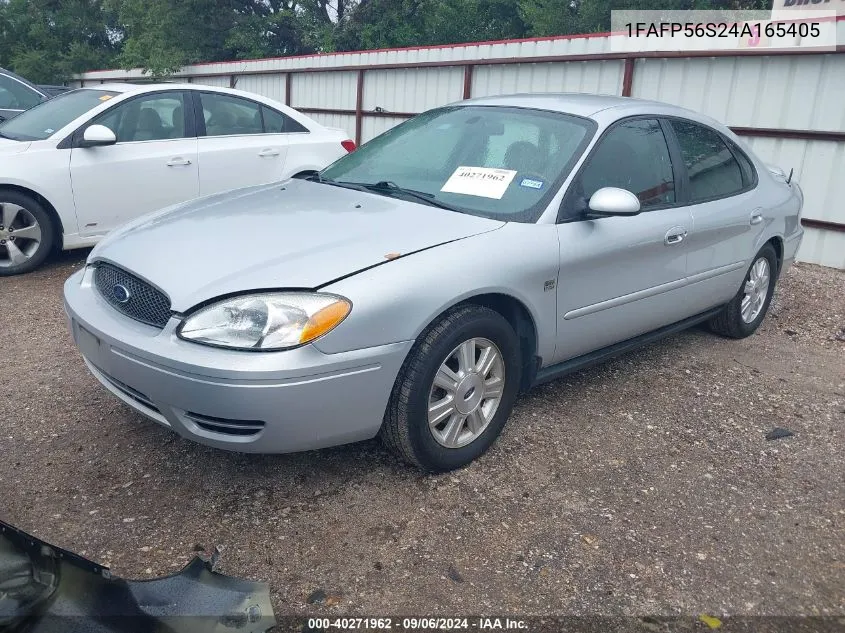 2004 Ford Taurus Sel VIN: 1FAFP56S24A165405 Lot: 40271962