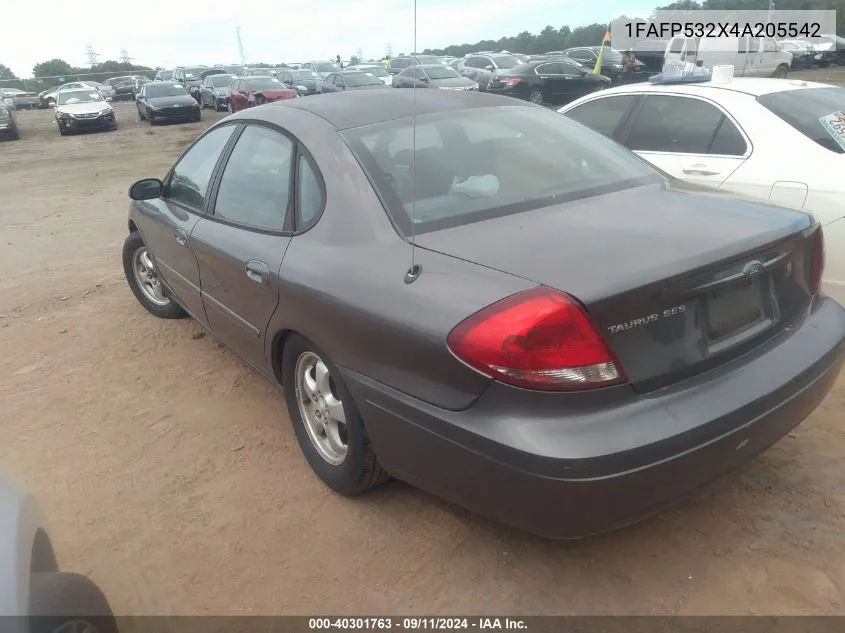 1FAFP532X4A205542 2004 Ford Taurus Se