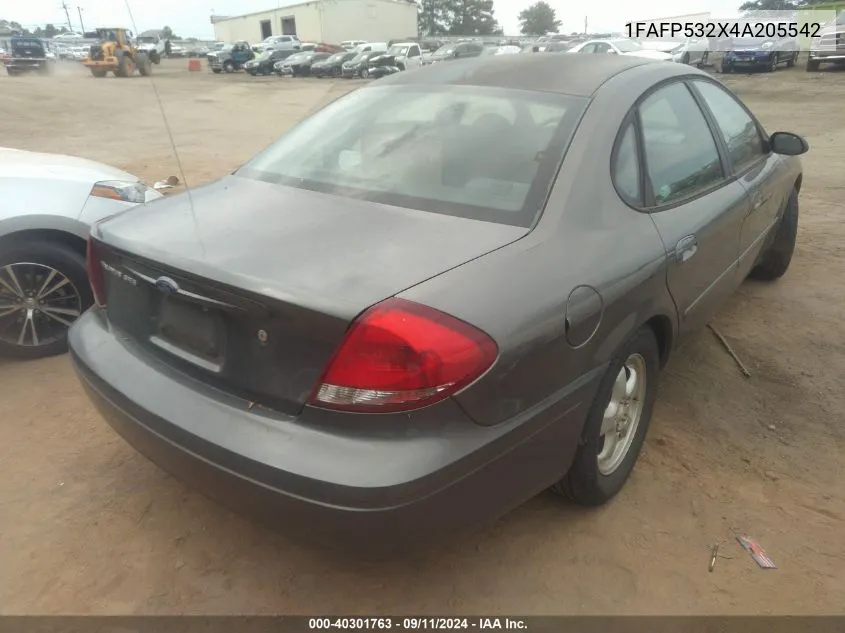 1FAFP532X4A205542 2004 Ford Taurus Se