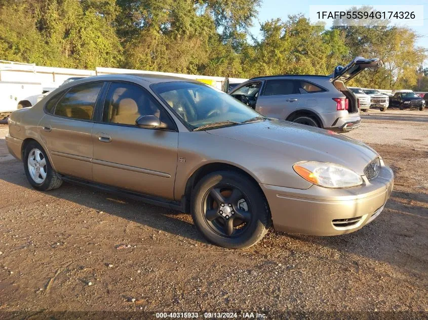 1FAFP55S94G174326 2004 Ford Taurus Ses