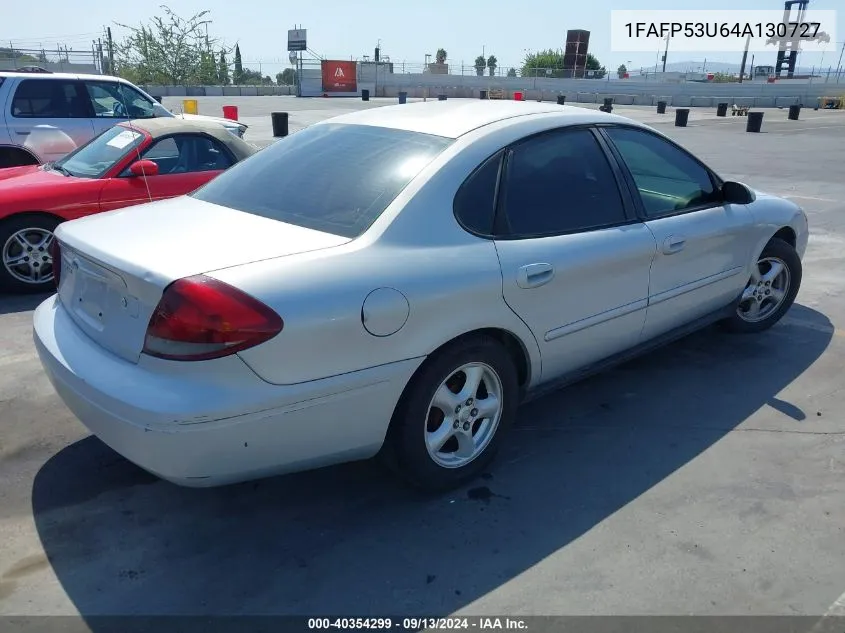 2004 Ford Taurus Se VIN: 1FAFP53U64A130727 Lot: 40354299