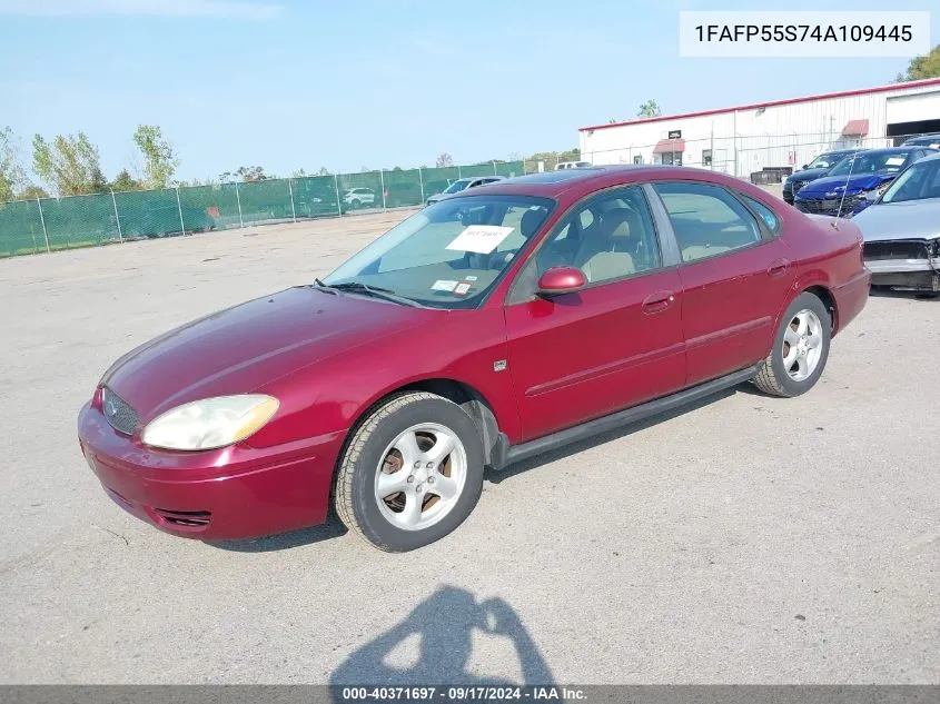 1FAFP55S74A109445 2004 Ford Taurus Ses