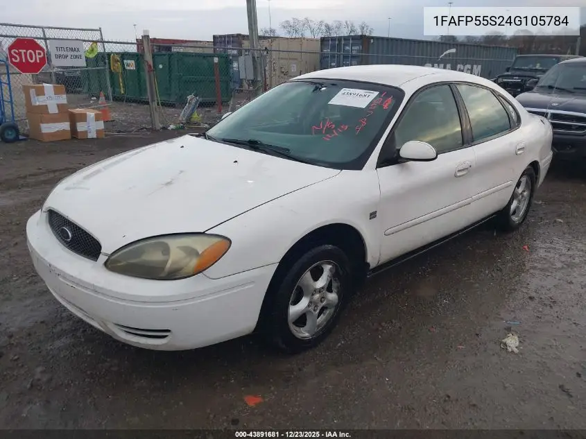 1FAFP55S24G105784 2004 Ford Taurus Ses