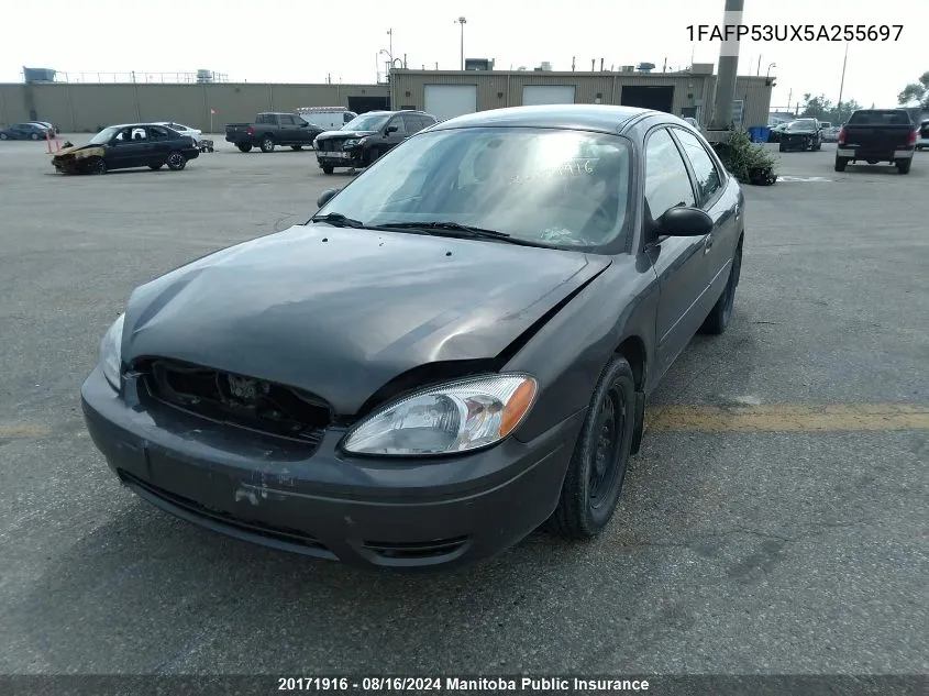 2005 Ford Taurus Se VIN: 1FAFP53UX5A255697 Lot: 20171916