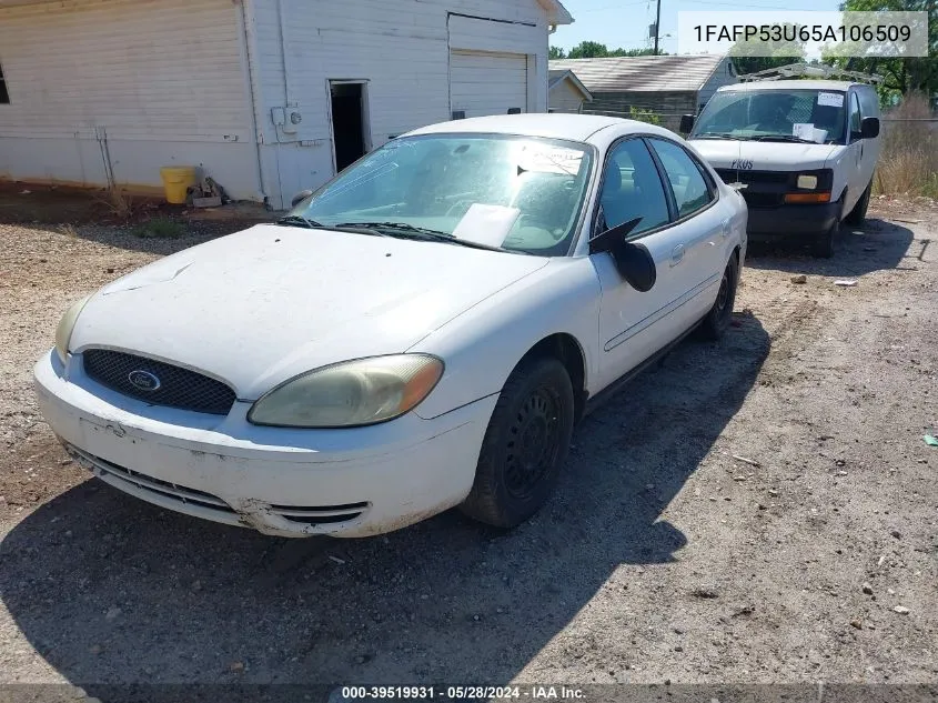 2005 Ford Taurus Se VIN: 1FAFP53U65A106509 Lot: 39519931