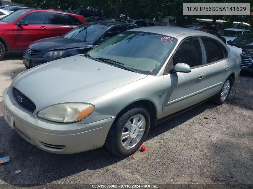 2005 Ford Taurus Sel VIN: 1FAHP56S05A141629 Lot: 39896962