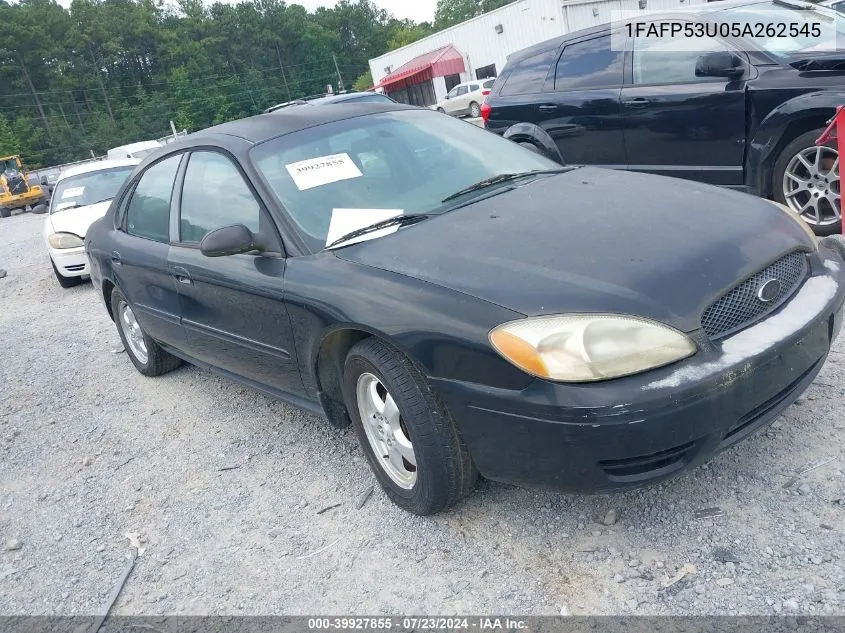 2005 Ford Taurus Se VIN: 1FAFP53U05A262545 Lot: 39927855