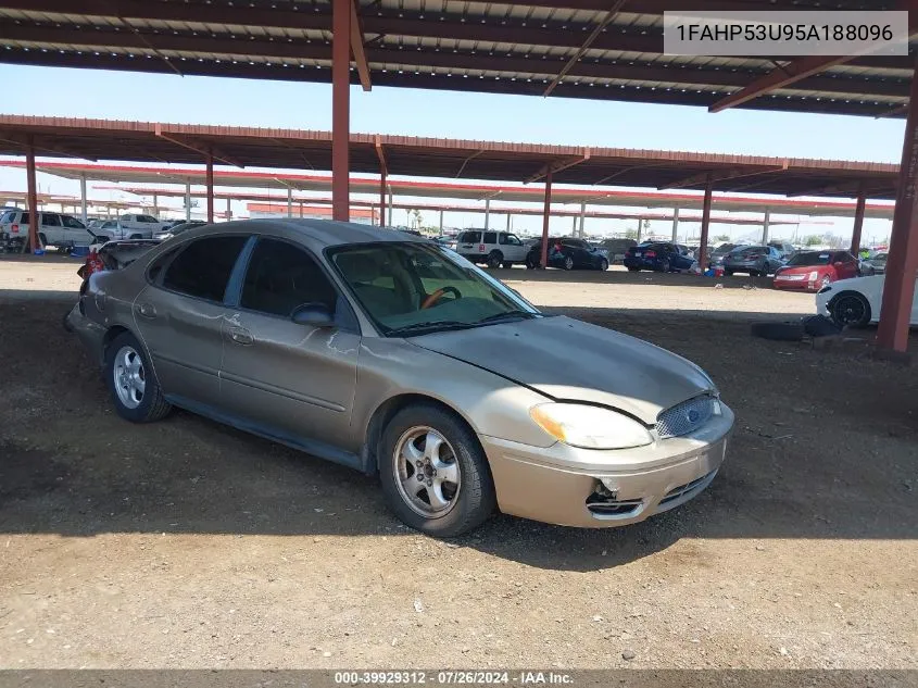 2005 Ford Taurus Se VIN: 1FAHP53U95A188096 Lot: 39929312