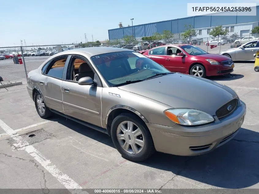 1FAFP56245A255396 2005 Ford Taurus Sel