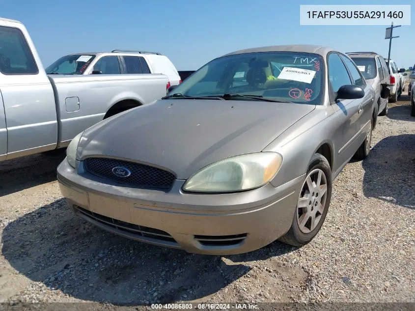 1FAFP53U55A291460 2005 Ford Taurus Se