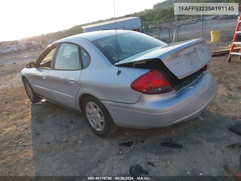 1FAFP53235A191145 2005 Ford Taurus Se