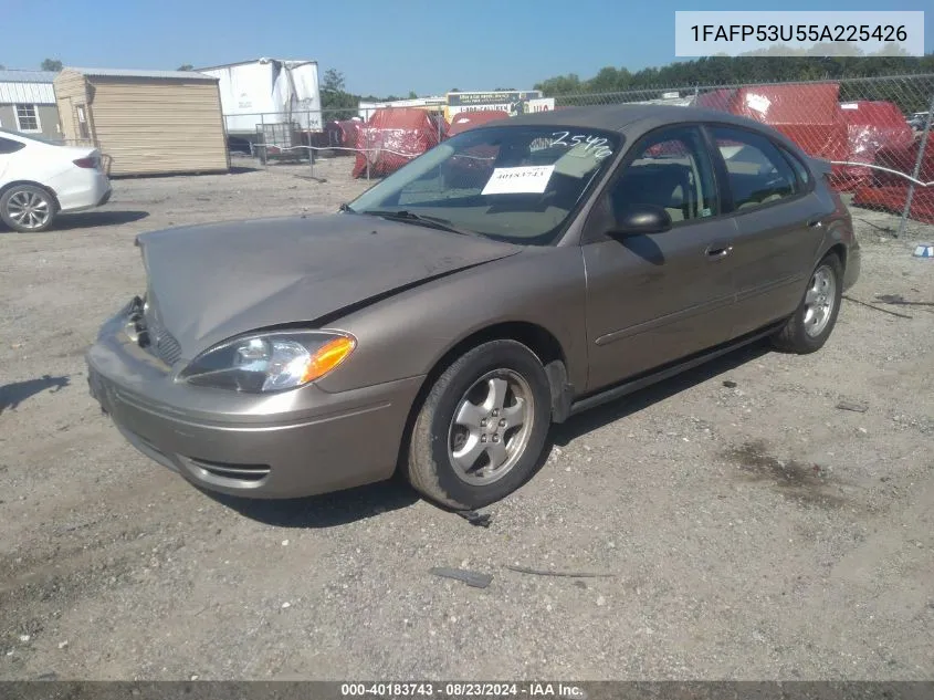 2005 Ford Taurus Se VIN: 1FAFP53U55A225426 Lot: 40183743