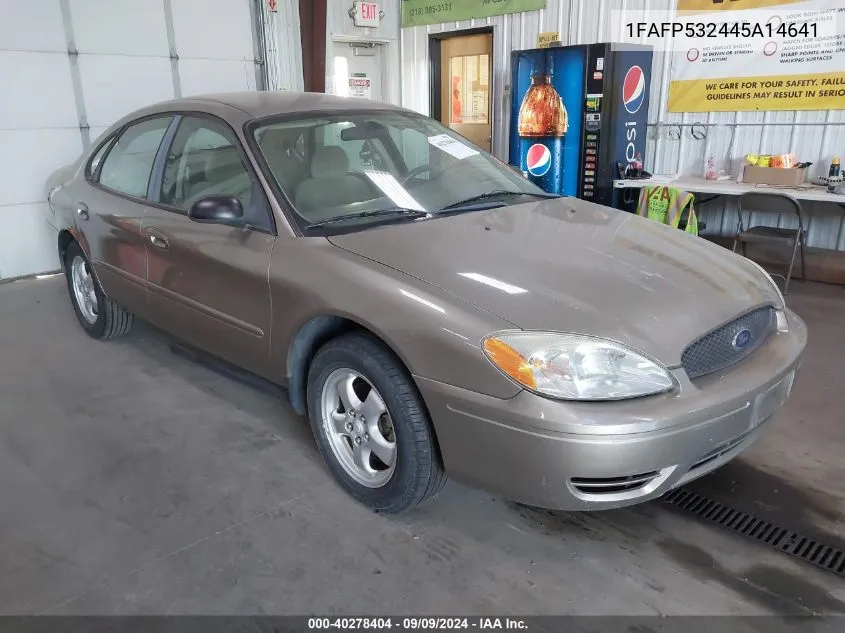 2005 Ford Taurus Se VIN: 1FAFP532445A14641 Lot: 40278404