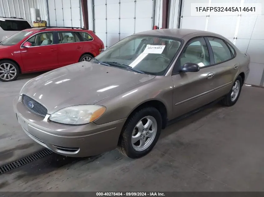 2005 Ford Taurus Se VIN: 1FAFP532445A14641 Lot: 40278404