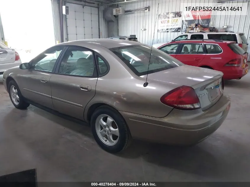 2005 Ford Taurus Se VIN: 1FAFP532445A14641 Lot: 40278404