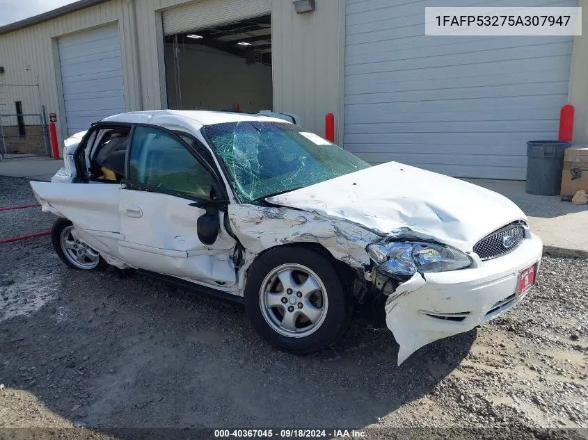 2005 Ford Taurus Se VIN: 1FAFP53275A307947 Lot: 40367045