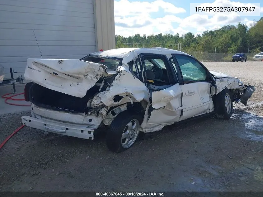 2005 Ford Taurus Se VIN: 1FAFP53275A307947 Lot: 40367045