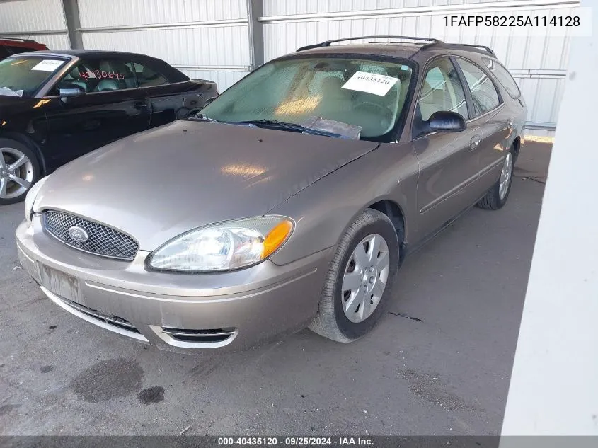 1FAFP58225A114128 2005 Ford Taurus Se