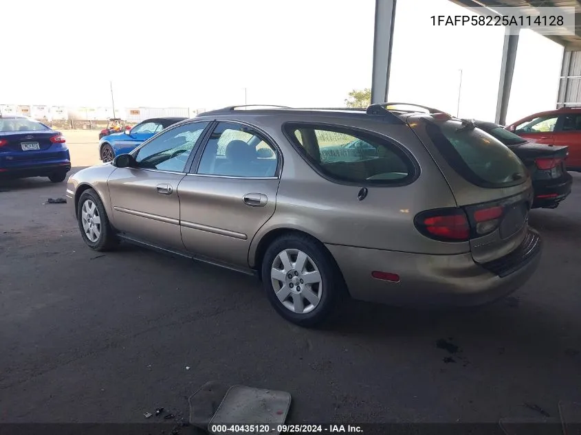 2005 Ford Taurus Se VIN: 1FAFP58225A114128 Lot: 40435120