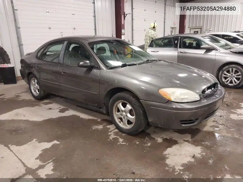 1FAFP53205A294880 2005 Ford Taurus Se