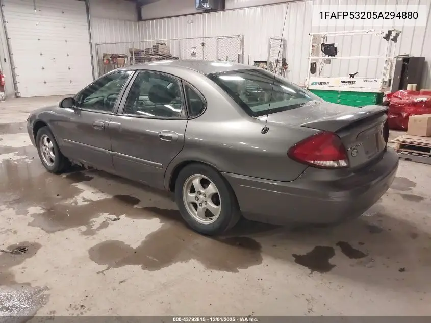 1FAFP53205A294880 2005 Ford Taurus Se