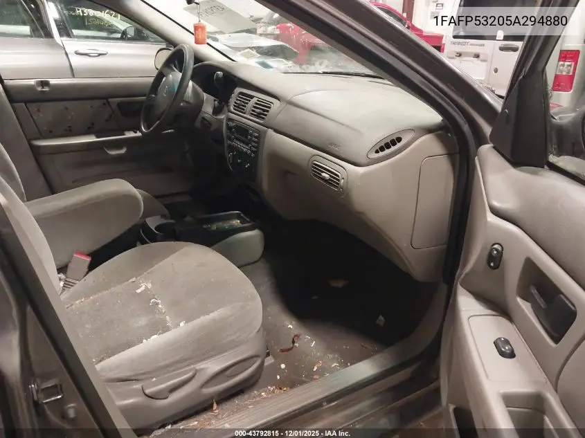 1FAFP53205A294880 2005 Ford Taurus Se