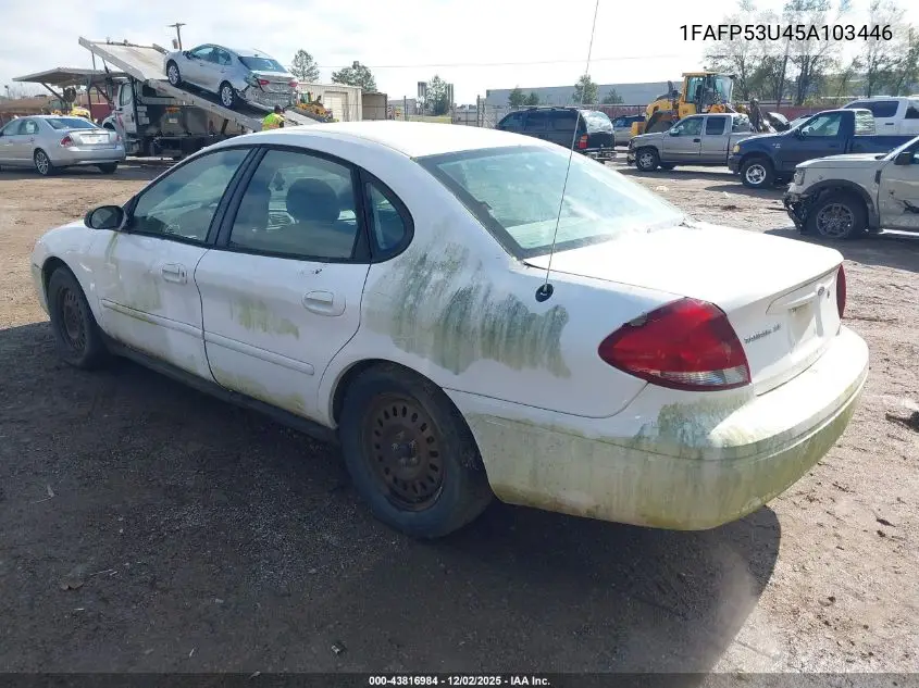 1FAFP53U45A103446 2005 Ford Taurus Se