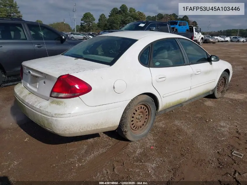 1FAFP53U45A103446 2005 Ford Taurus Se