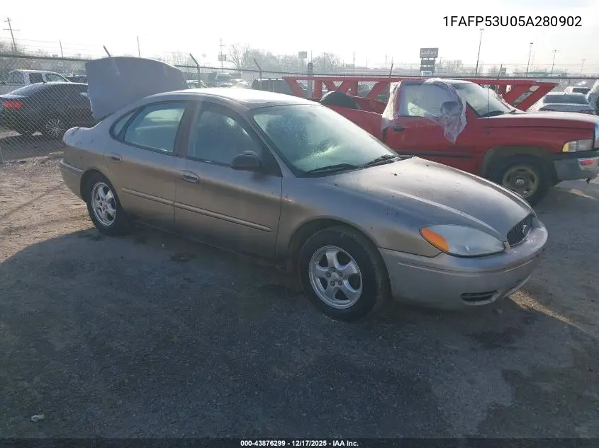 1FAFP53U05A280902 2005 Ford Taurus Se