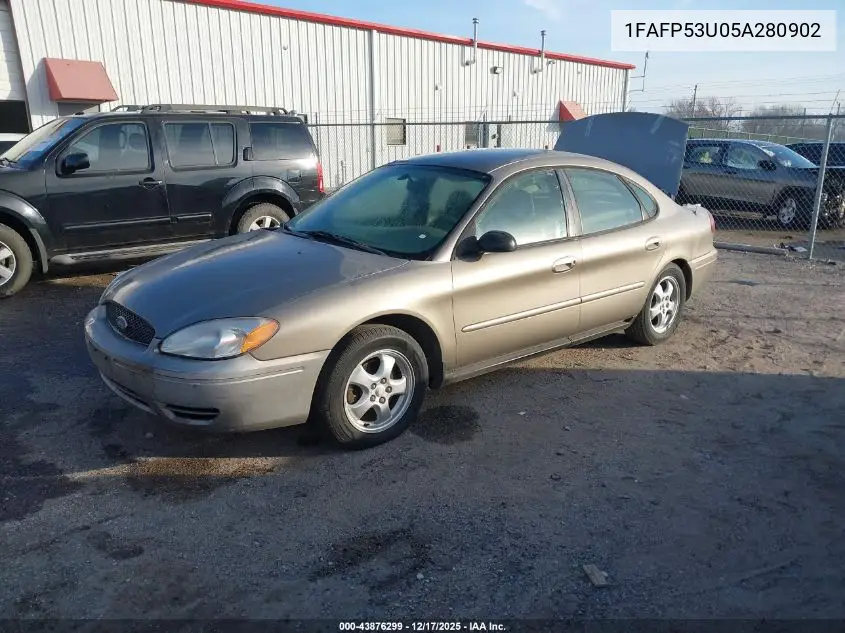 1FAFP53U05A280902 2005 Ford Taurus Se