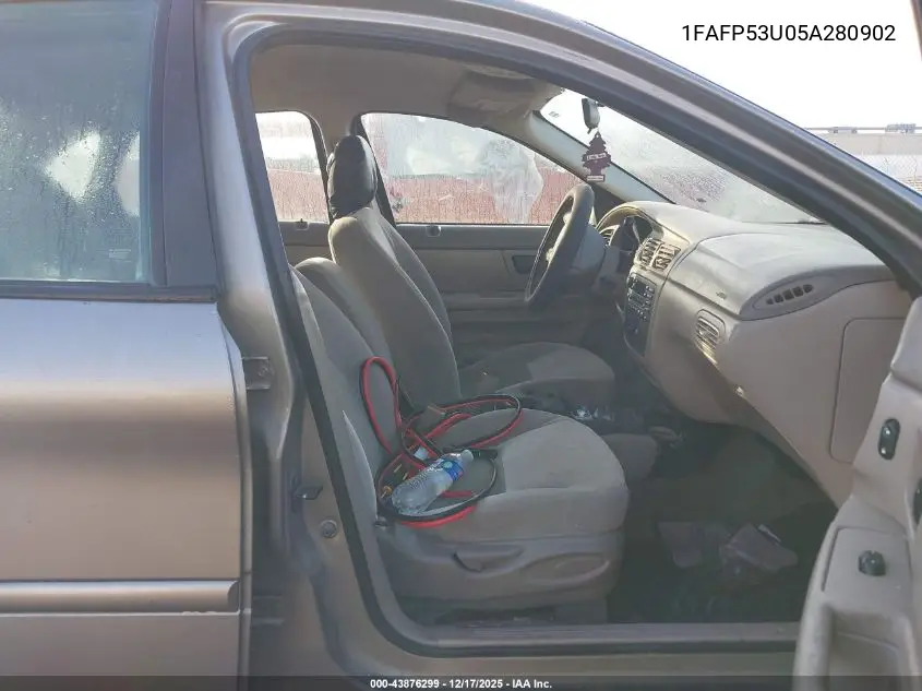 1FAFP53U05A280902 2005 Ford Taurus Se
