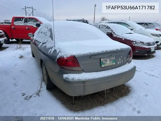 1FAFP53U66A171782 2006 Ford Taurus Se