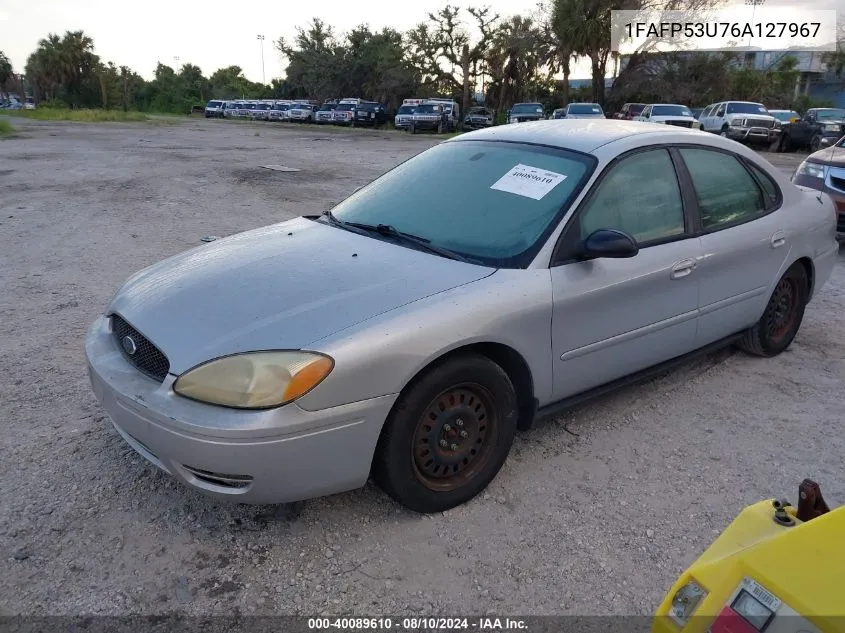 2006 Ford Taurus Se VIN: 1FAFP53U76A127967 Lot: 40089610