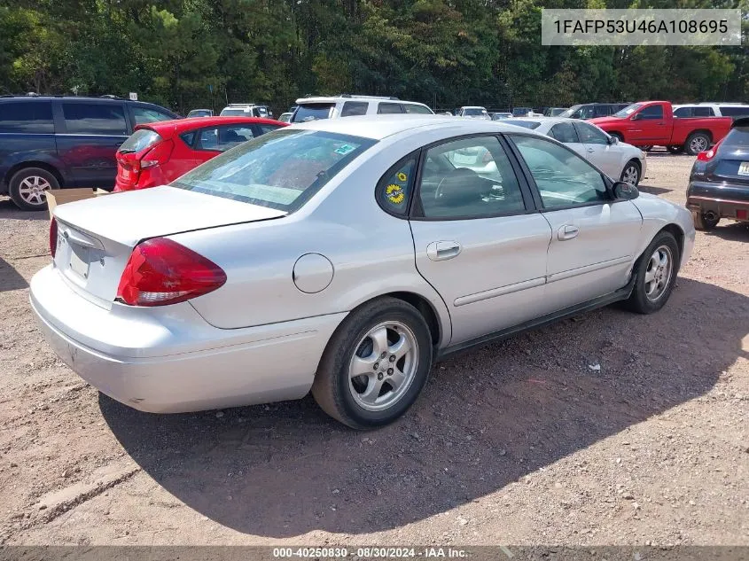 1FAFP53U46A108695 2006 Ford Taurus Se