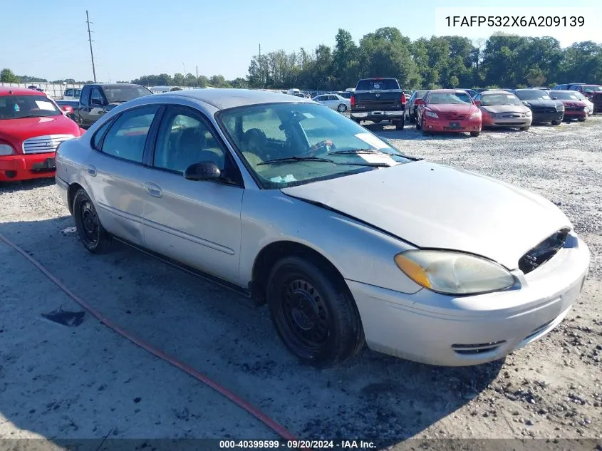 1FAFP532X6A209139 2006 Ford Taurus Se