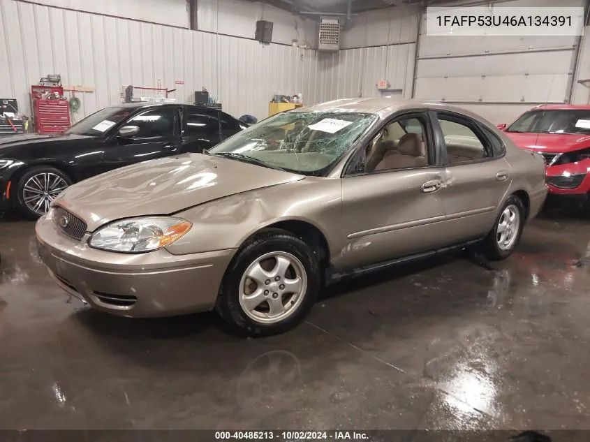 1FAFP53U46A134391 2006 Ford Taurus Se