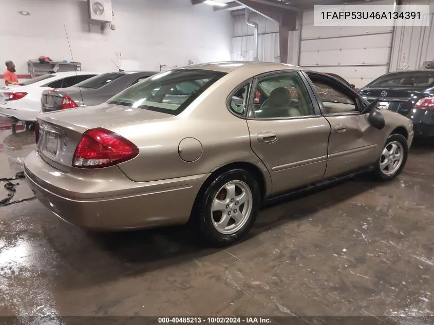 1FAFP53U46A134391 2006 Ford Taurus Se