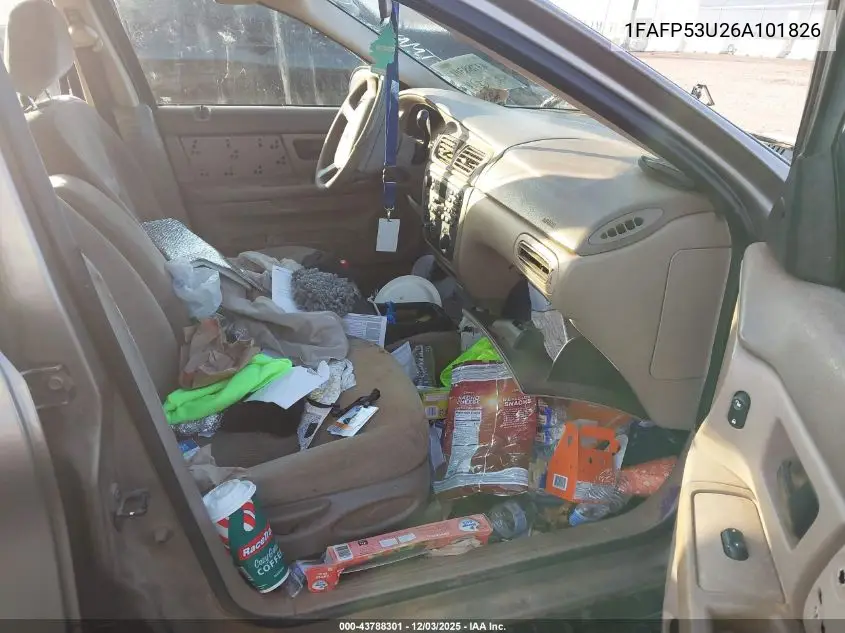 1FAFP53U26A101826 2006 Ford Taurus Se