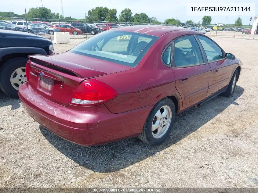 1FAFP53U97A211144 2007 Ford Taurus Se