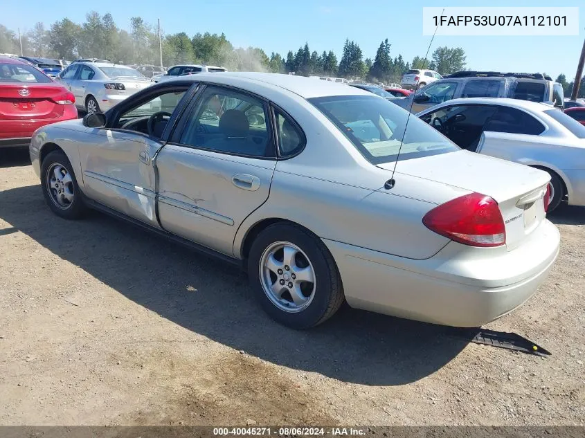 1FAFP53U07A112101 2007 Ford Taurus Se