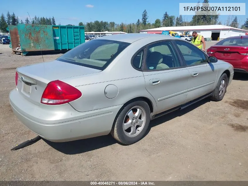 1FAFP53U07A112101 2007 Ford Taurus Se