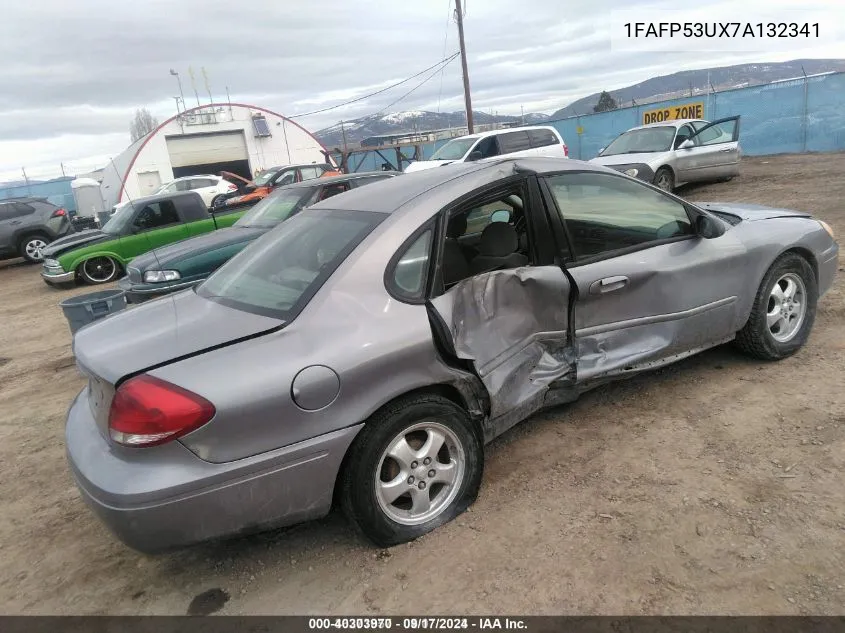 2007 Ford Taurus Se VIN: 1FAFP53UX7A132341 Lot: 40303970