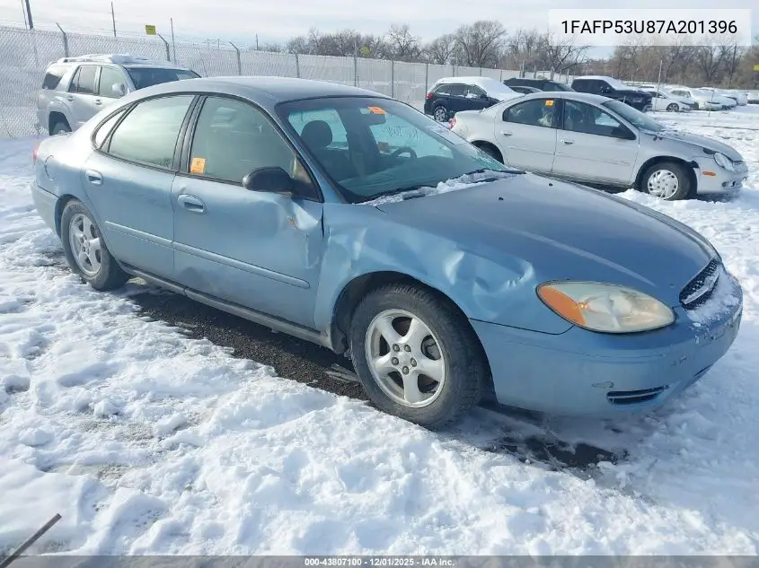 1FAFP53U87A201396 2007 Ford Taurus Se
