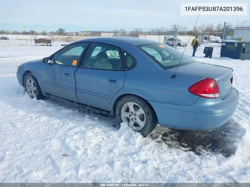 1FAFP53U87A201396 2007 Ford Taurus Se