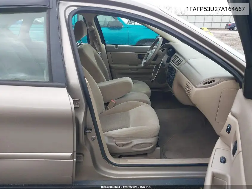 1FAFP53U27A164667 2007 Ford Taurus Se