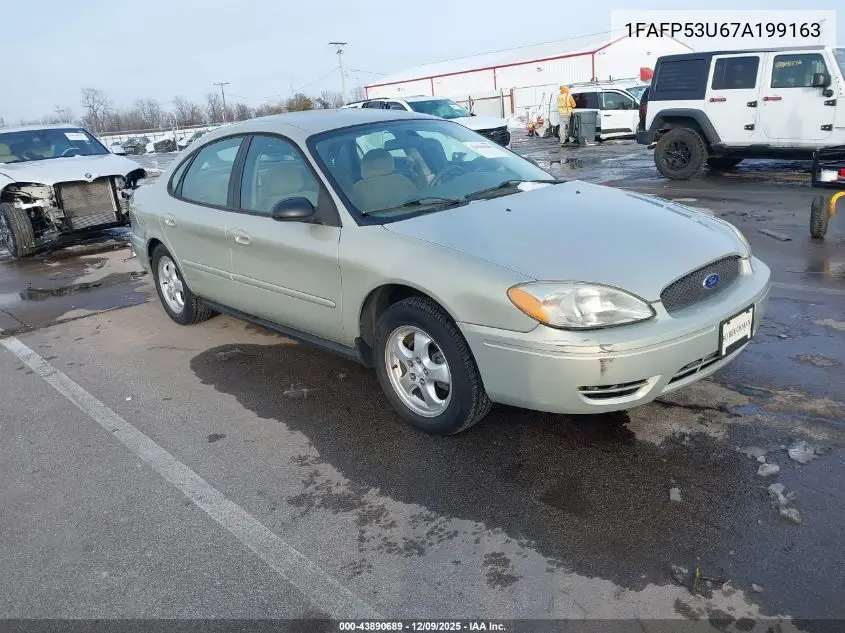 1FAFP53U67A199163 2007 Ford Taurus Se
