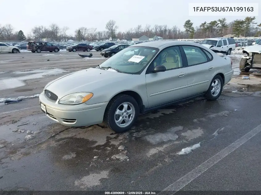 1FAFP53U67A199163 2007 Ford Taurus Se