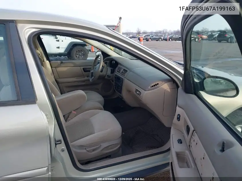 1FAFP53U67A199163 2007 Ford Taurus Se