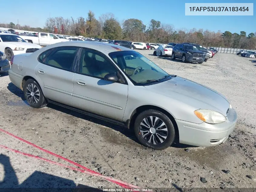 1FAFP53U37A183454 2007 Ford Taurus Se